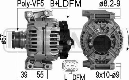 Messmer 209078A - Генератор autospares.lv