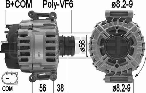 Messmer 209192 - Генератор autospares.lv