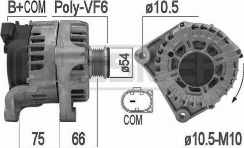 Messmer 209149 - Генератор autospares.lv