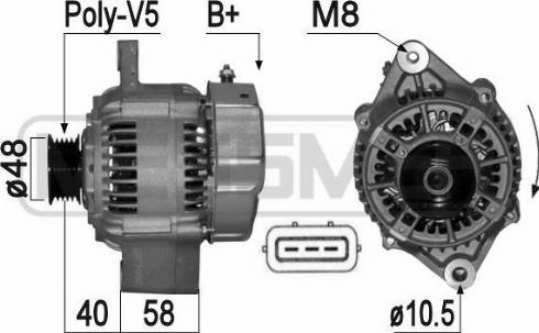 Messmer 209141A - Генератор autospares.lv