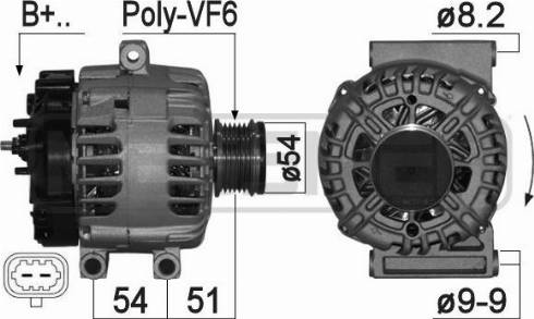 Messmer 209148A - Генератор autospares.lv