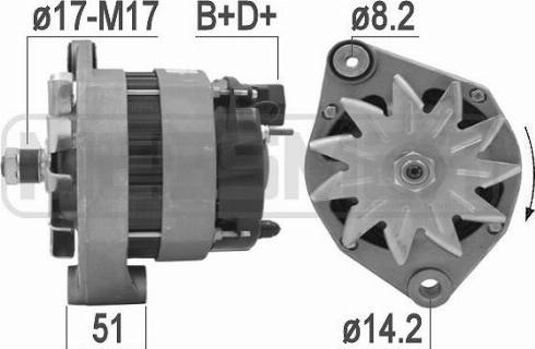 Messmer 209163 - Генератор autospares.lv