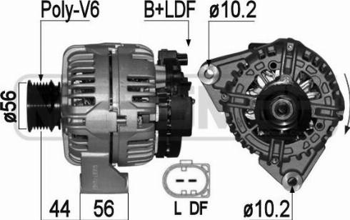 Messmer 209103A - Генератор autospares.lv