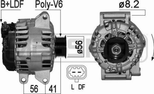 Messmer 209132 - Генератор autospares.lv