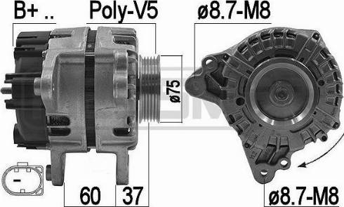 Messmer 209170 - Генератор autospares.lv