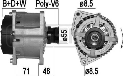 Messmer 209390A - Генератор autospares.lv