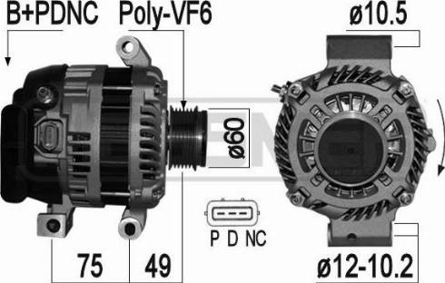 Messmer 209349A - Генератор autospares.lv