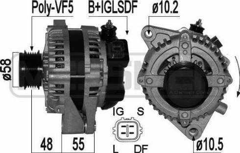 Messmer 209346A - Генератор autospares.lv