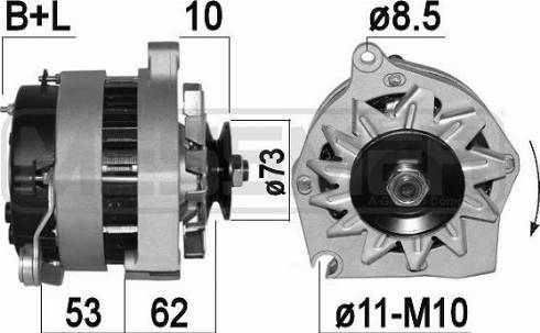 Messmer 209389A - Генератор autospares.lv