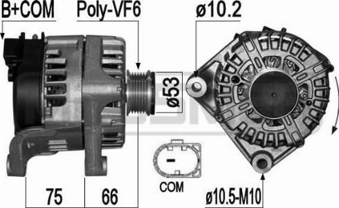 Messmer 209325 - Генератор autospares.lv