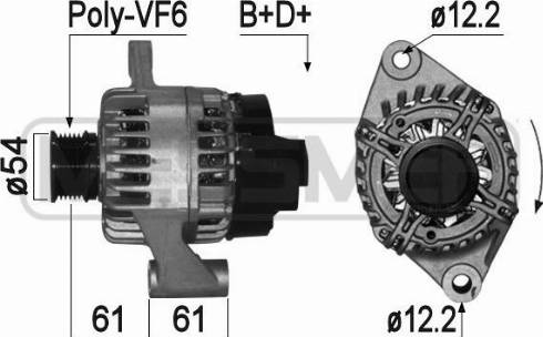 Messmer 209323 - Генератор autospares.lv