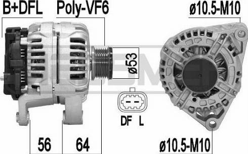 Messmer 209374A - Генератор autospares.lv