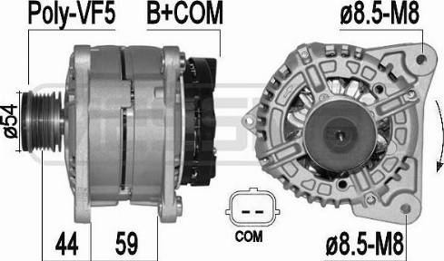 Messmer 209376A - Генератор autospares.lv