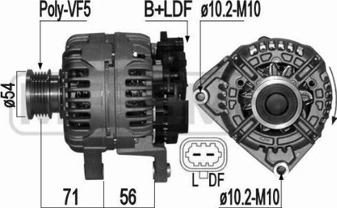 Messmer 209242 - Генератор autospares.lv