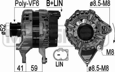 Messmer 209258 - Генератор autospares.lv