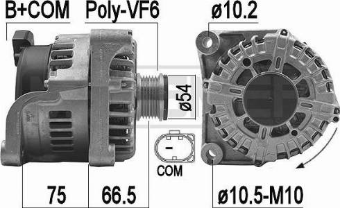 Messmer 209266 - Генератор autospares.lv