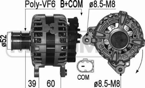 Messmer 209262 - Генератор autospares.lv