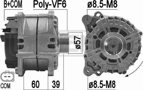 Messmer 209205 - Генератор autospares.lv