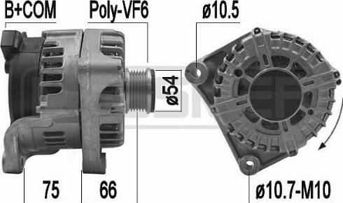 Messmer 209207 - Генератор autospares.lv