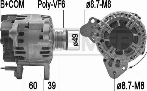 Messmer 209218 - Генератор autospares.lv