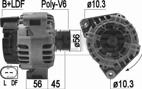 Messmer 209213 - Генератор autospares.lv