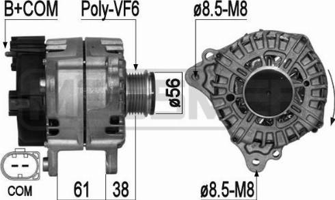 Messmer 209283 - Генератор autospares.lv