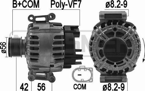 Messmer 209220 - Генератор autospares.lv