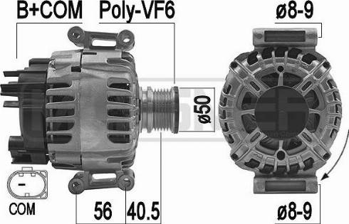 Messmer 209221 - Генератор autospares.lv