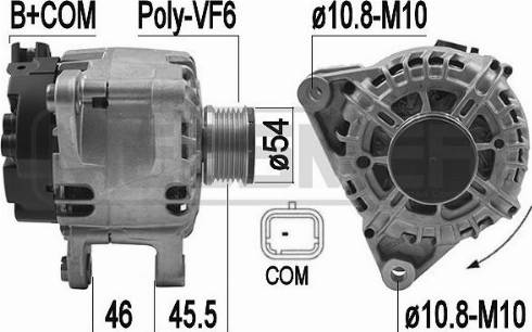 Messmer 209223 - Генератор autospares.lv