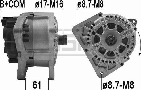 Messmer 209274 - Генератор autospares.lv