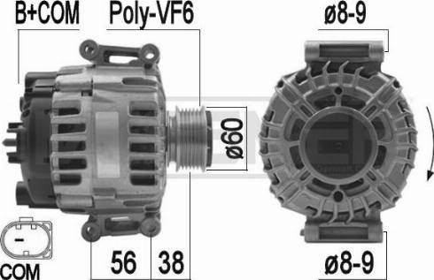 Messmer 209275 - Генератор autospares.lv