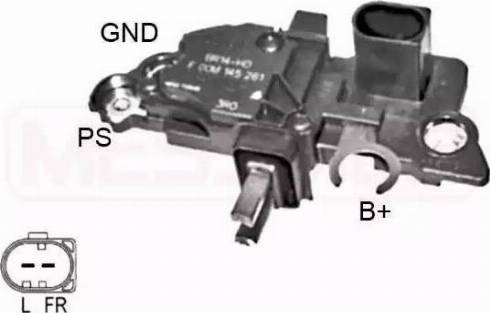 Messmer 215990 - Регулятор напряжения, генератор autospares.lv