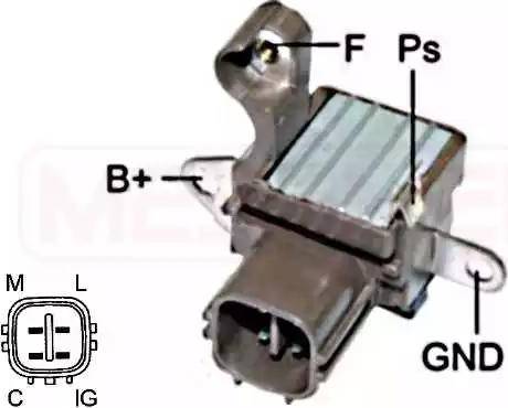 Messmer 215 967 - Регулятор напряжения, генератор autospares.lv