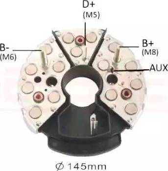 Messmer 215 936 - Выпрямитель, диодный мост, генератор autospares.lv