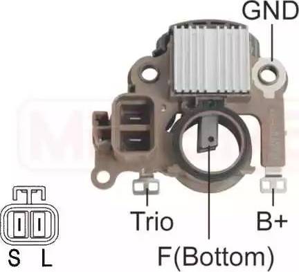 Messmer 215563 - Регулятор напряжения, генератор autospares.lv