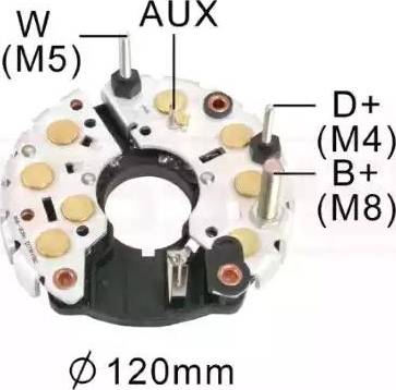 Messmer 215347 - Выпрямитель, диодный мост, генератор autospares.lv