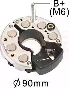 Messmer 215318 - Выпрямитель, диодный мост, генератор autospares.lv