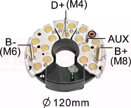 Messmer 215332 - Выпрямитель, диодный мост, генератор autospares.lv