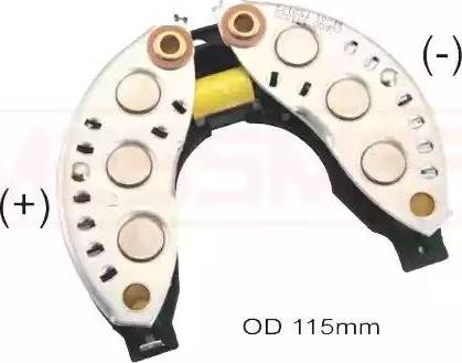 Messmer 215746 - Выпрямитель, диодный мост, генератор autospares.lv