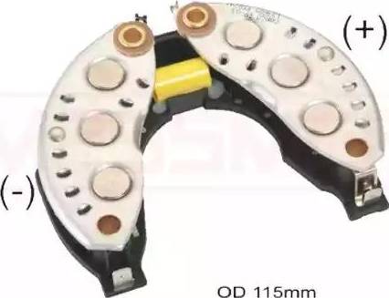 Messmer 215747 - Выпрямитель, диодный мост, генератор autospares.lv