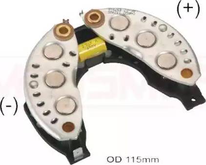 Messmer 215750 - Выпрямитель, диодный мост, генератор autospares.lv