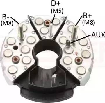 Messmer 216021 - Выпрямитель, диодный мост, генератор autospares.lv