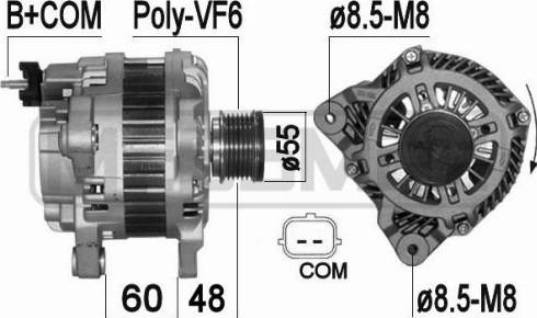 Messmer 210996A - Генератор autospares.lv