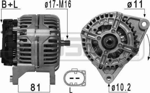 Messmer 210940A - Генератор autospares.lv