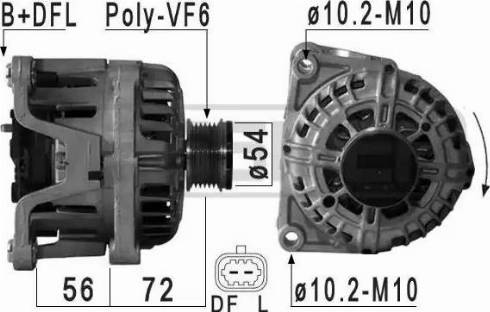 Messmer 210943 - Генератор autospares.lv