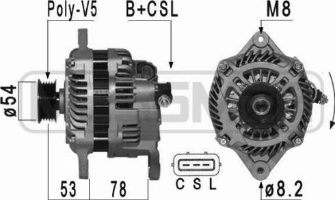 Messmer 210955A - Генератор autospares.lv