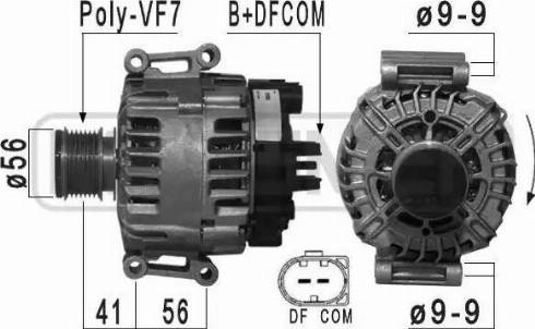 Messmer 210965 - Генератор autospares.lv