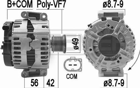 Messmer 210960A - Генератор autospares.lv