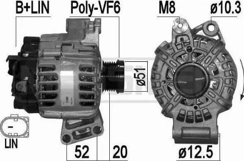 Messmer 210963 - Генератор autospares.lv