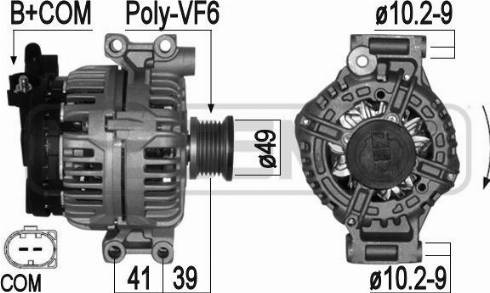 Messmer 210985A - Генератор autospares.lv